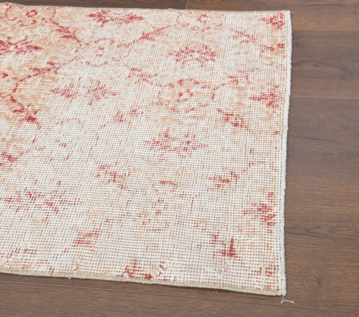 Handmade Vintage Oushak Mat