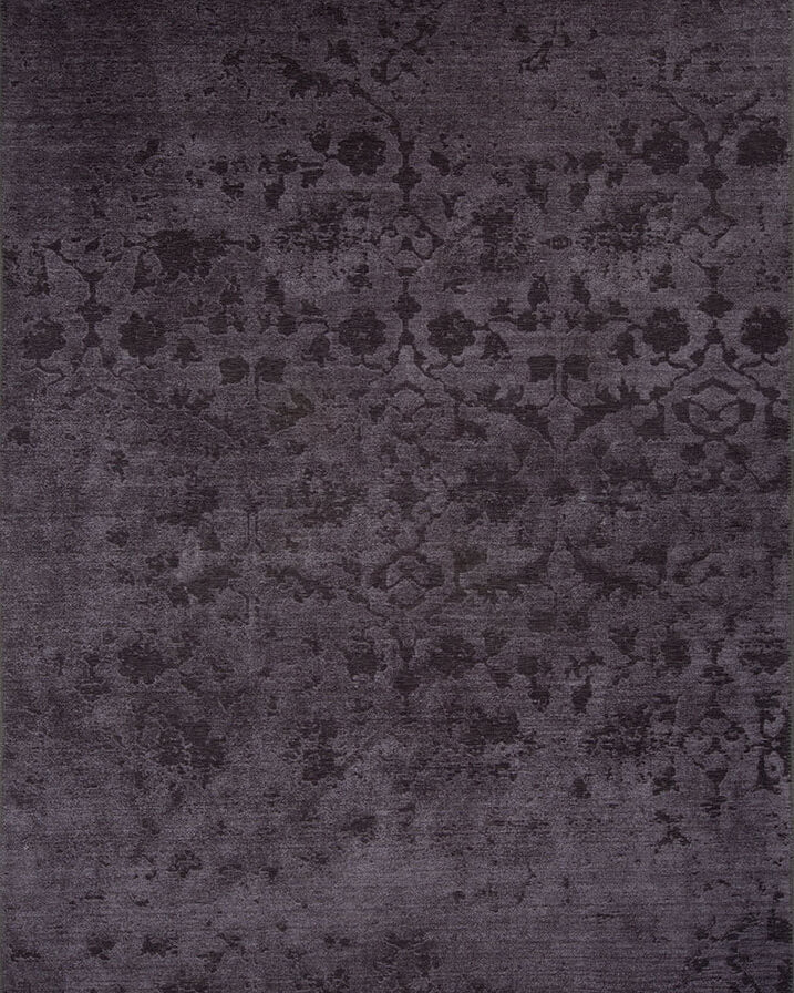 Mara Red-Violet Vintage Persian Rug