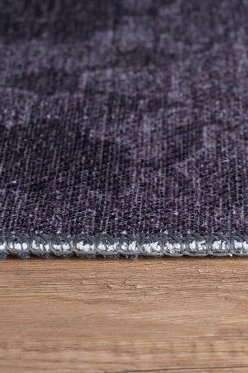 Mara Red-Violet Vintage Persian Rug