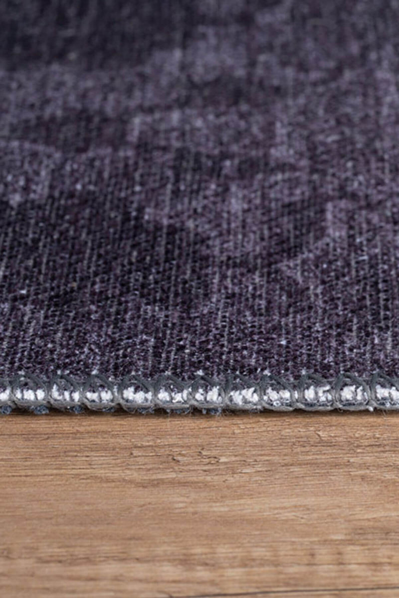 Mara Red-Violet Vintage Persian Rug