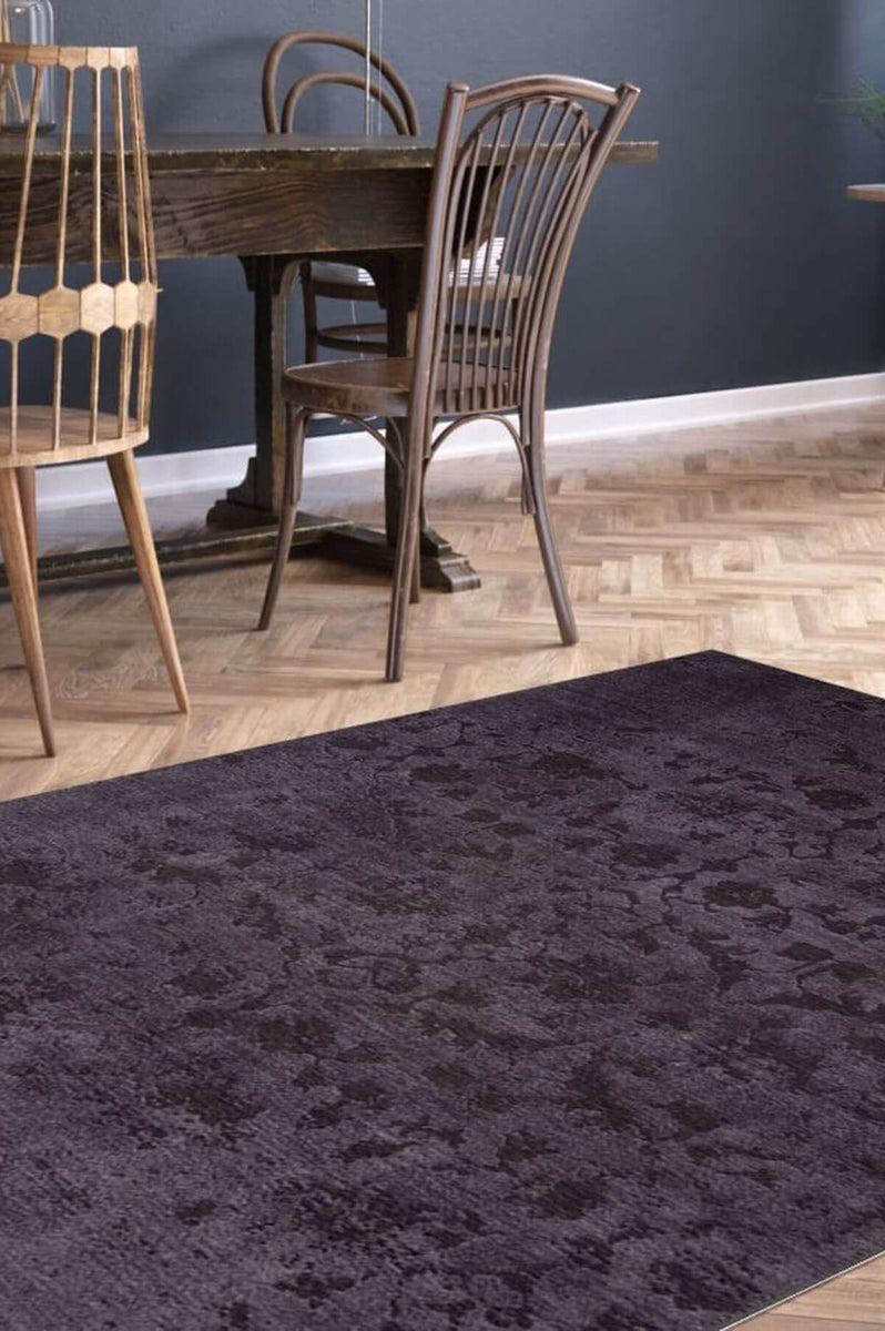 Mara Red-Violet Vintage Persian Rug