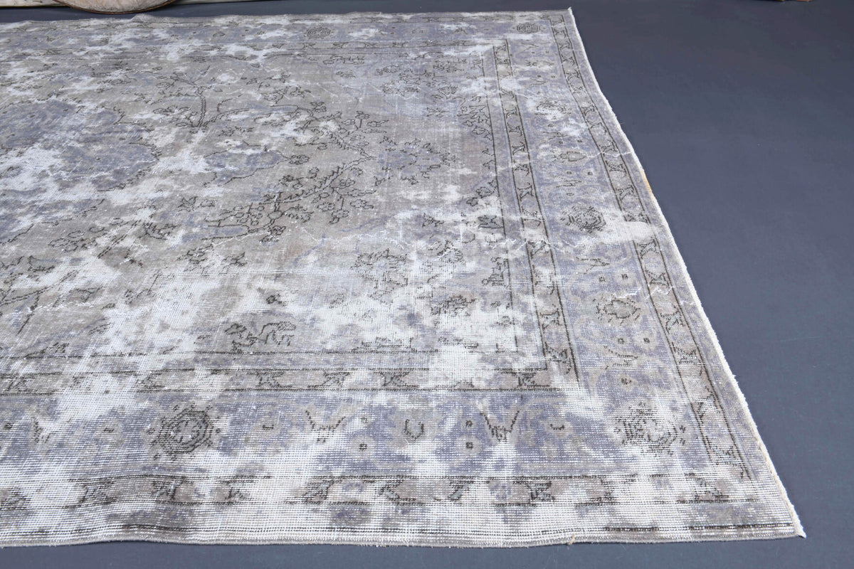 Antique Distressed Vintage Anatolian Area Rug