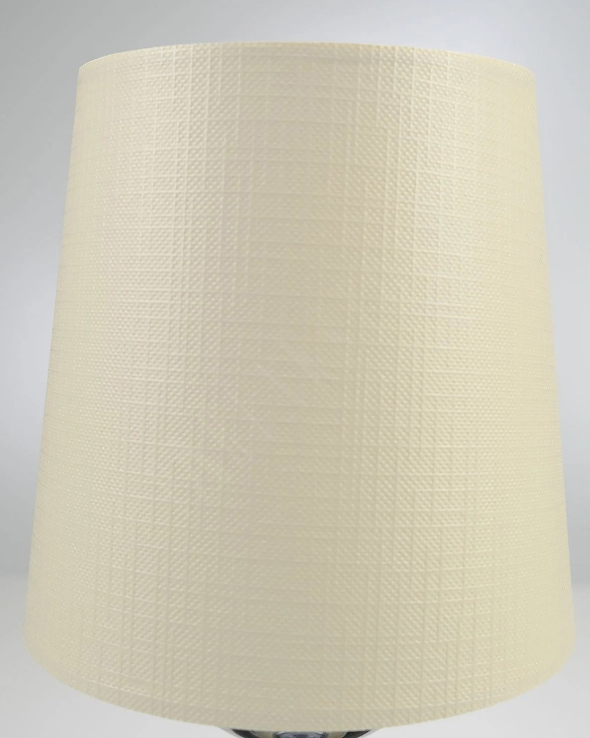 8-inch Vintage Silver Cordless LED Table Lamp