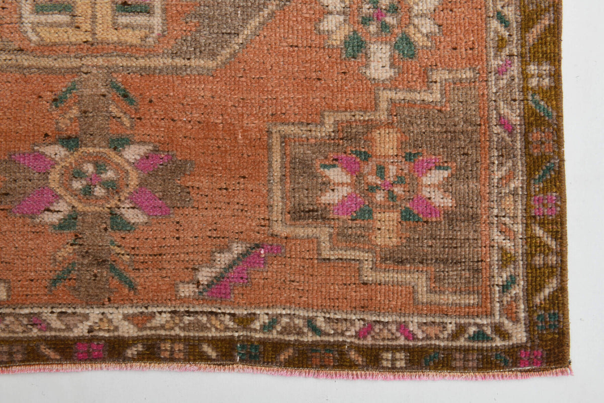 Vintage Turkish Runner Rug