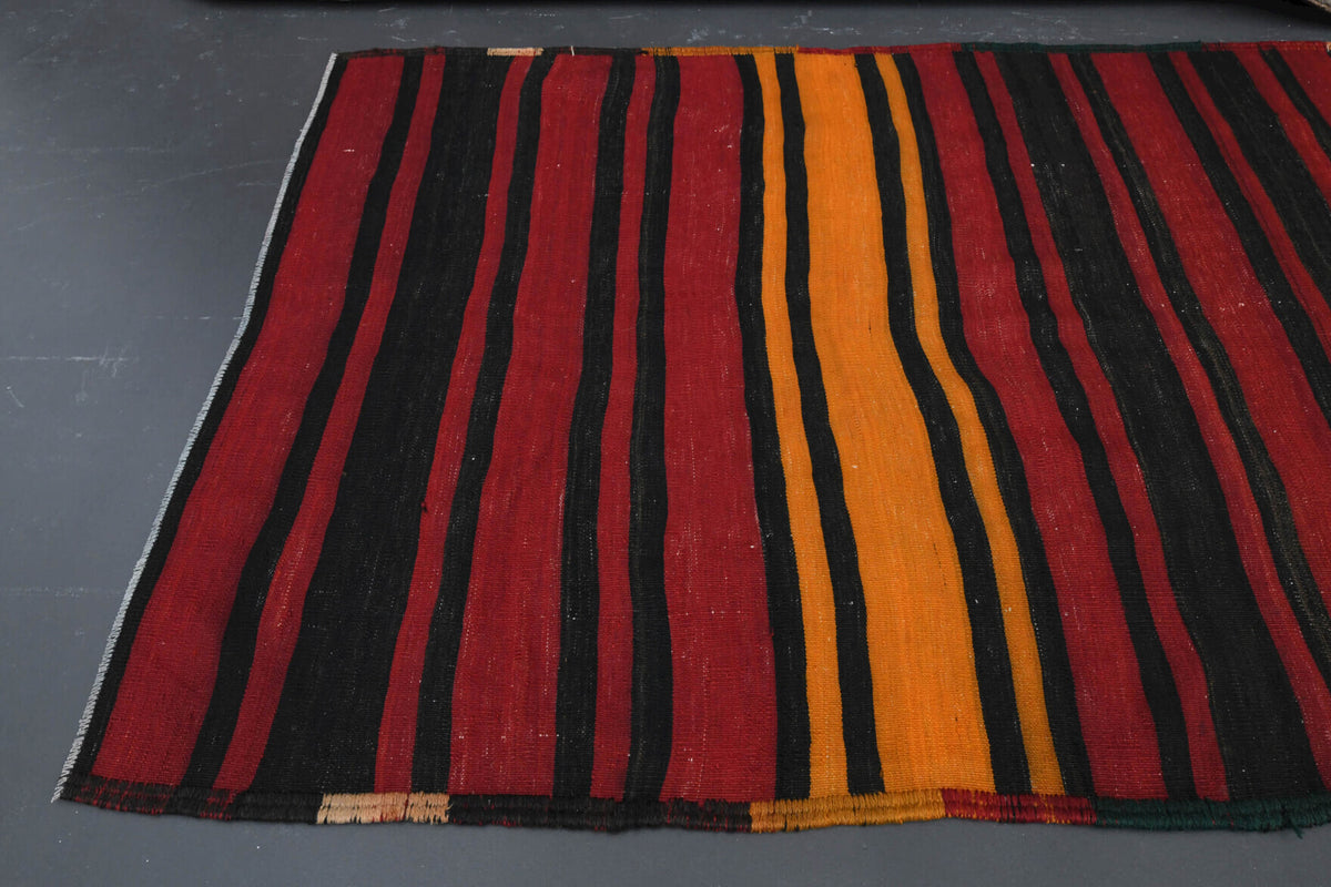 Striped Flatweave Runner