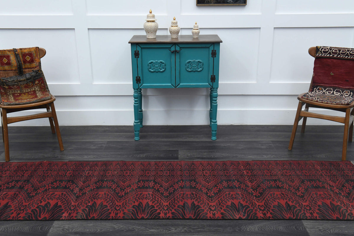 Handloom Thin Kilim Runner Rug