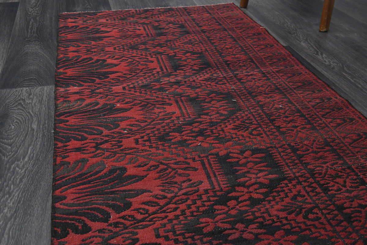 Handloom Thin Kilim Runner Rug