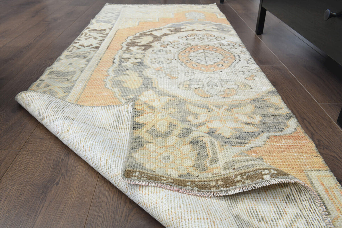 Vintage Oushak Runner Rug