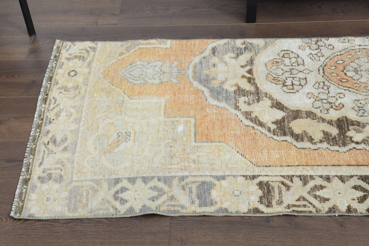 Vintage Oushak Runner Rug