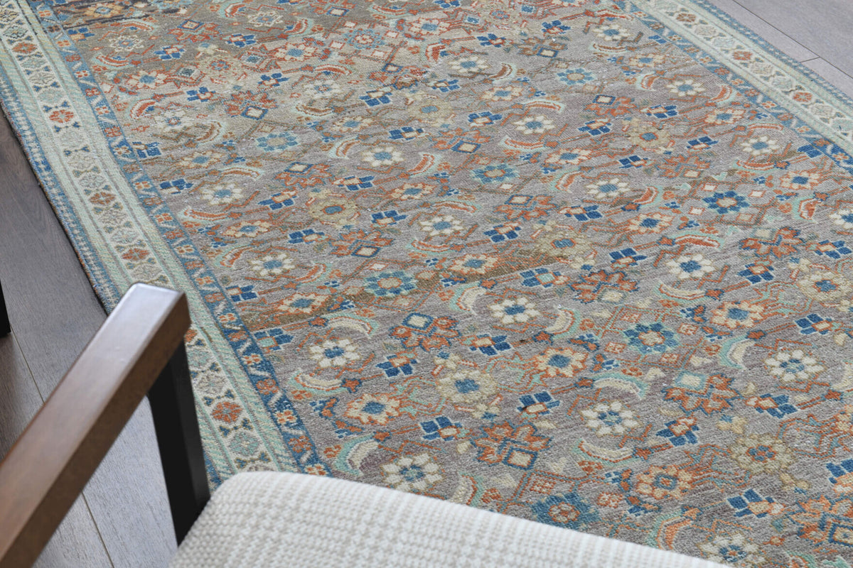 Persian Ethnic Vintage Runner Rug