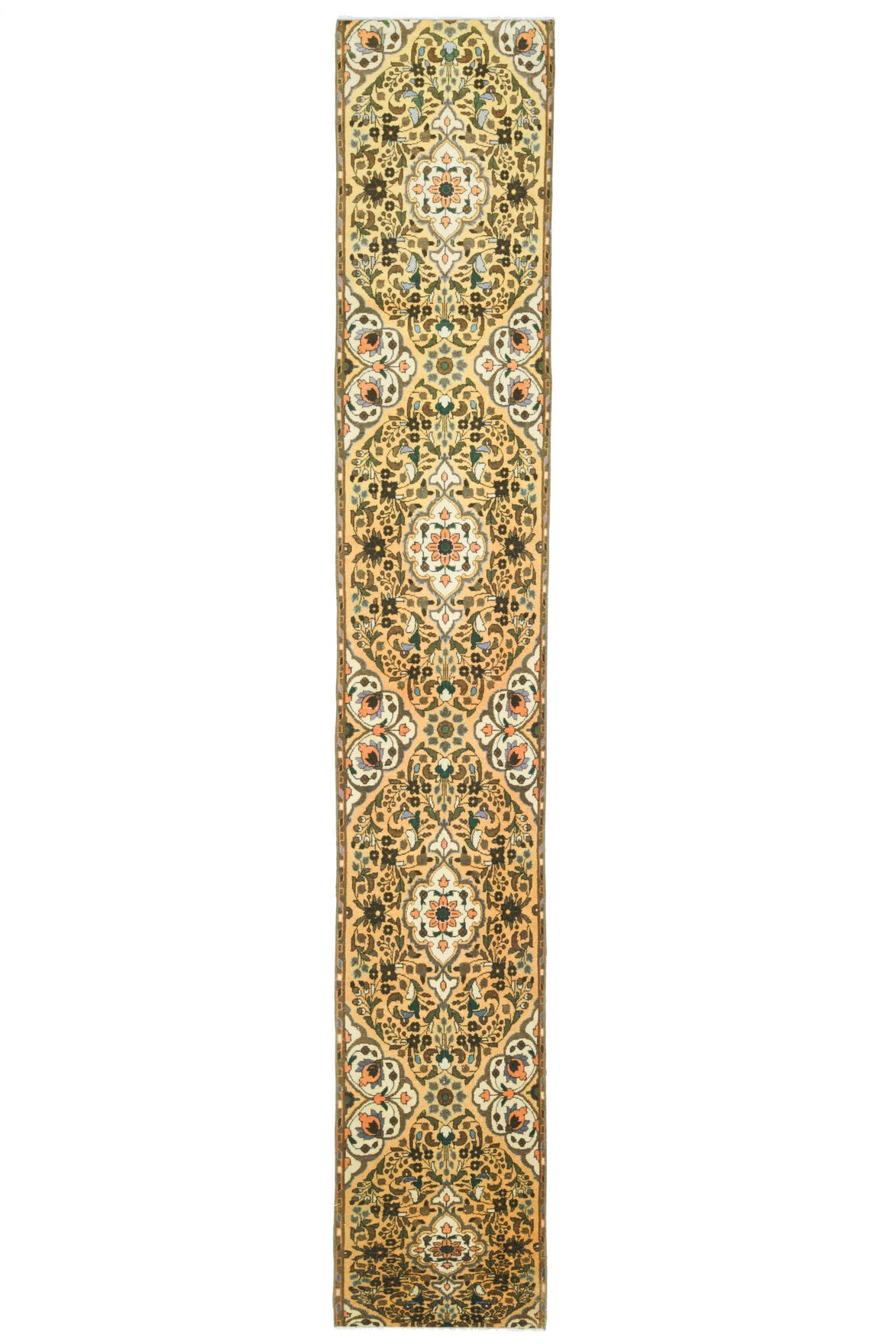 East Motifs- Vintage Turkish Runner Rug