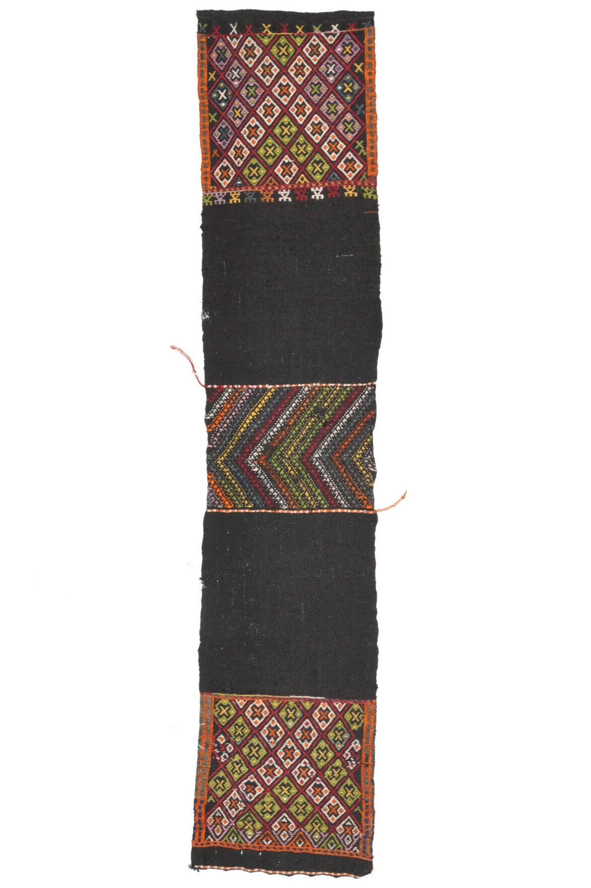 Ikat Turkish Kilim Runner Rug