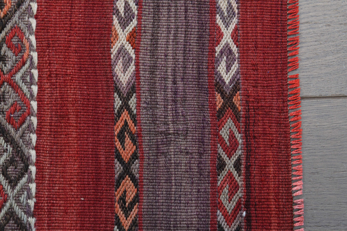 Vintage Turkish Kilim Runner Rug