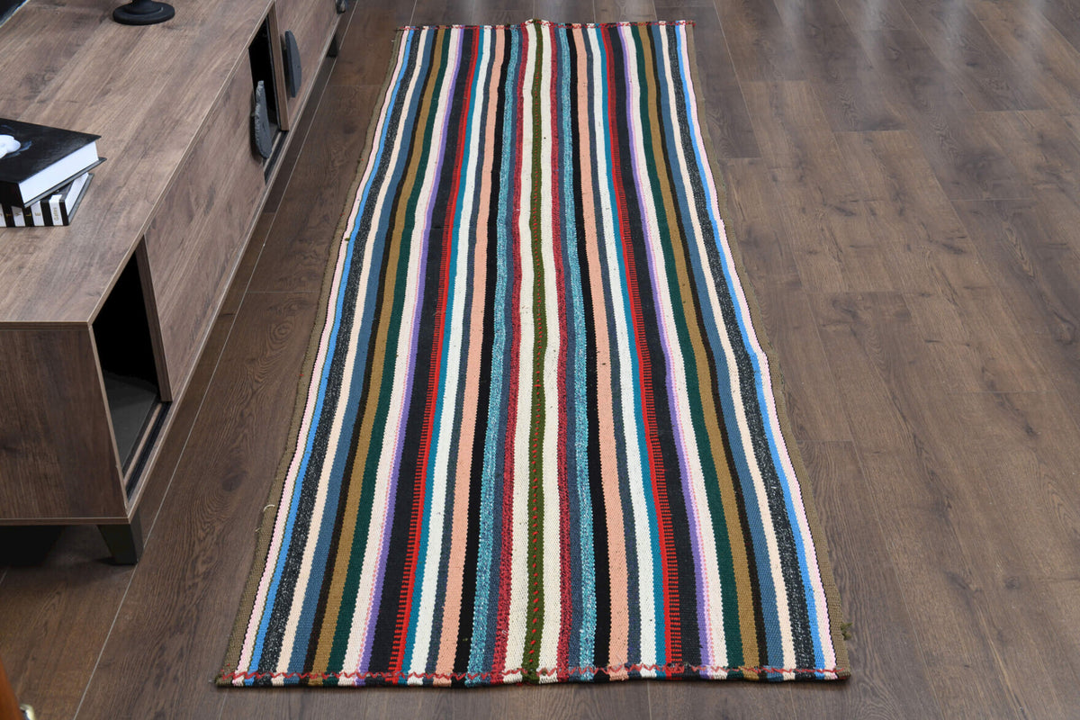 Turkish Flatweave Runner Rug