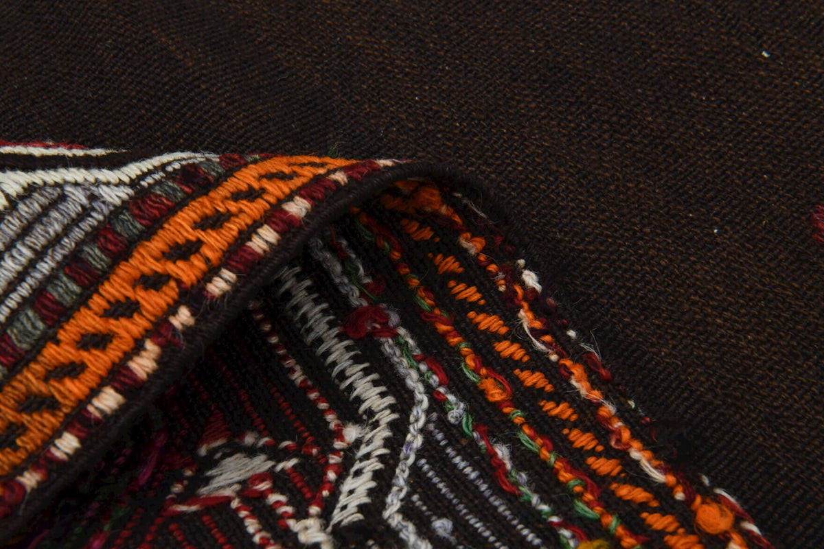 Flatweave Turkish Tribal Runner Rug