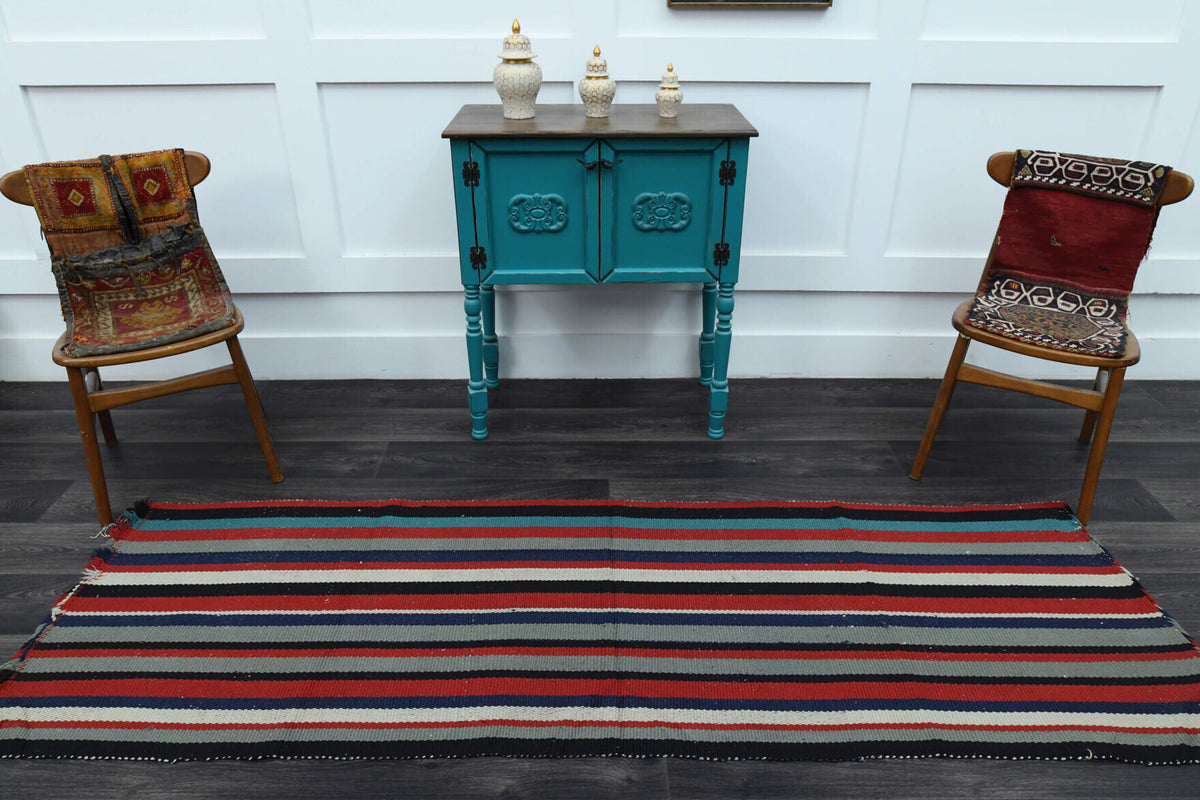 Flatweave Turkish Runner Rug