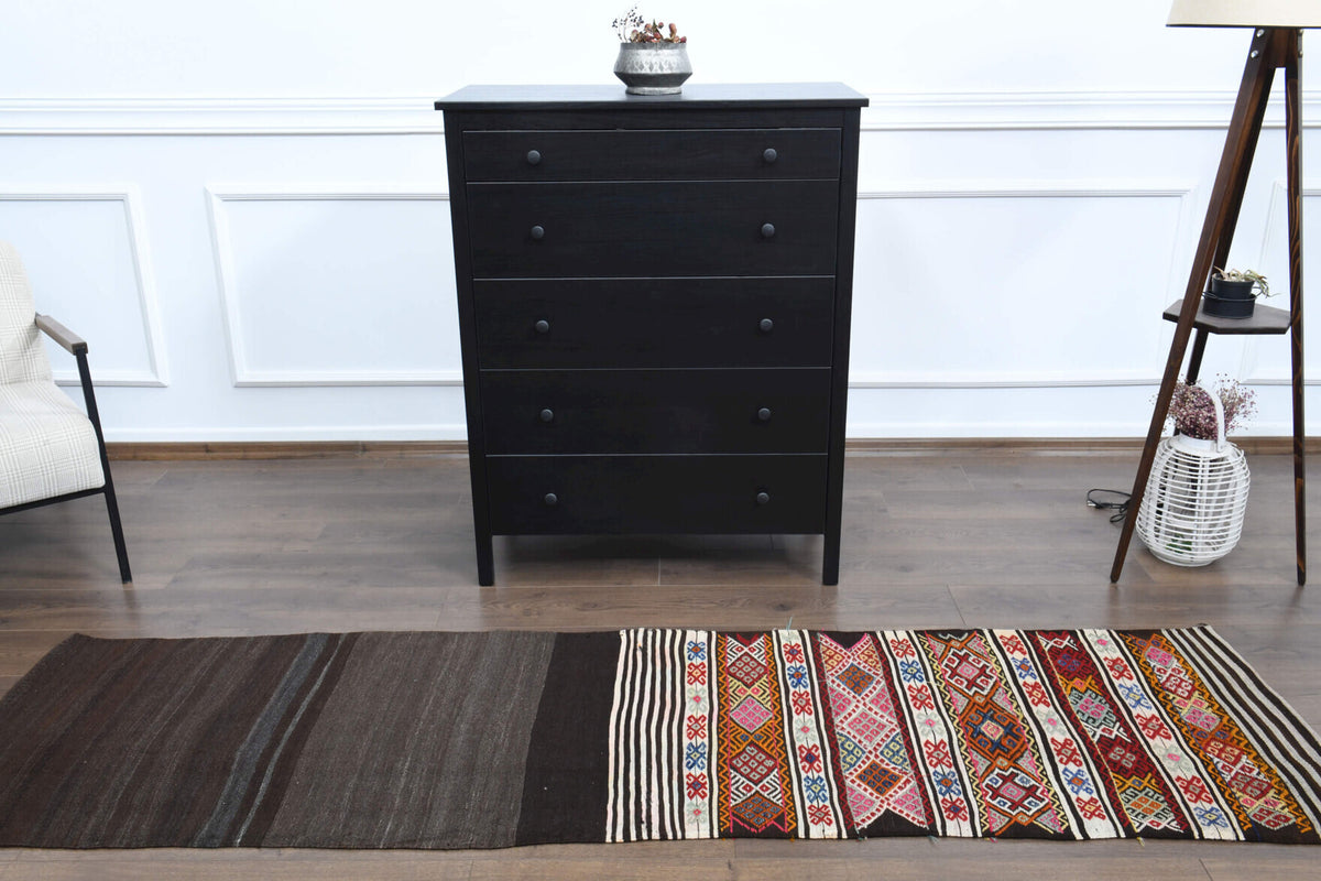 Turkish Kilim Runner Rug