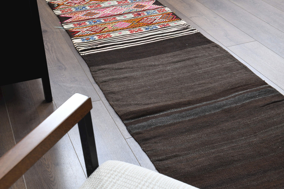 Turkish Kilim Runner Rug