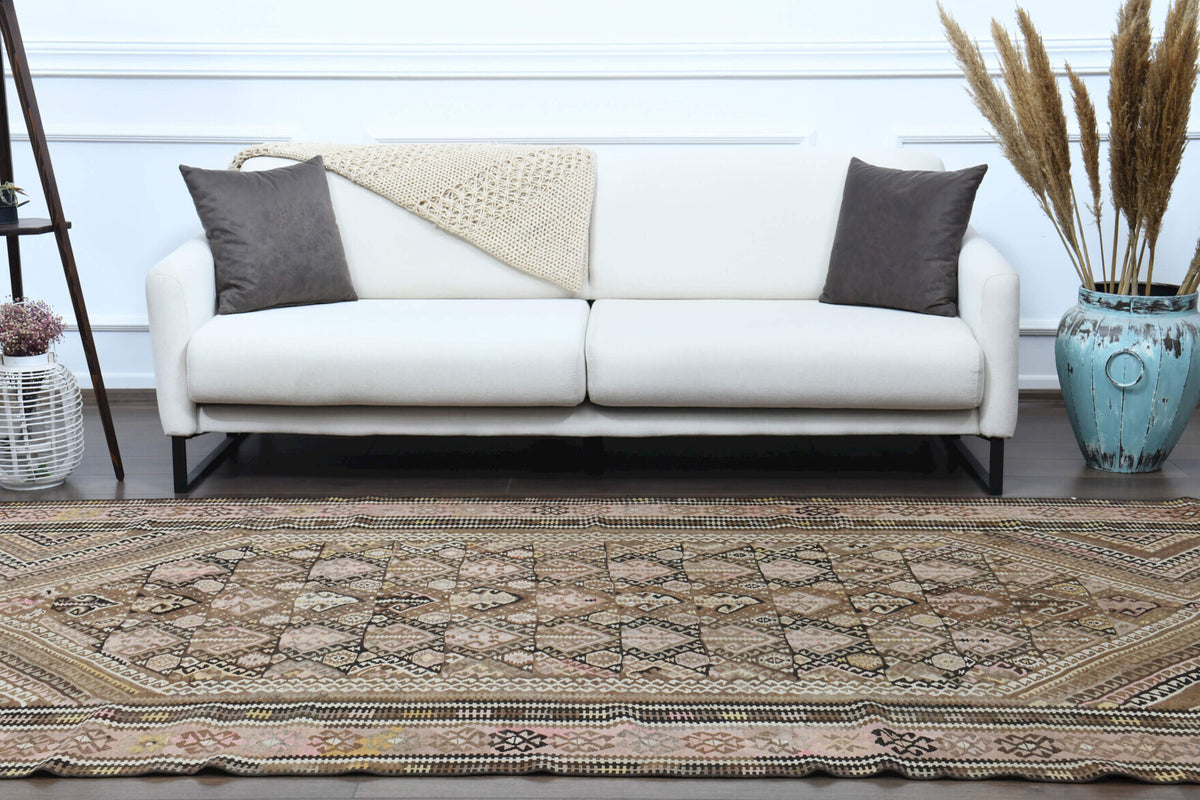 Turkish Wide Kilim Rug