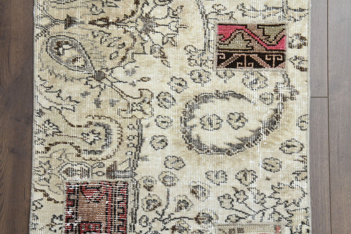 Patched Turkish Runner Rug