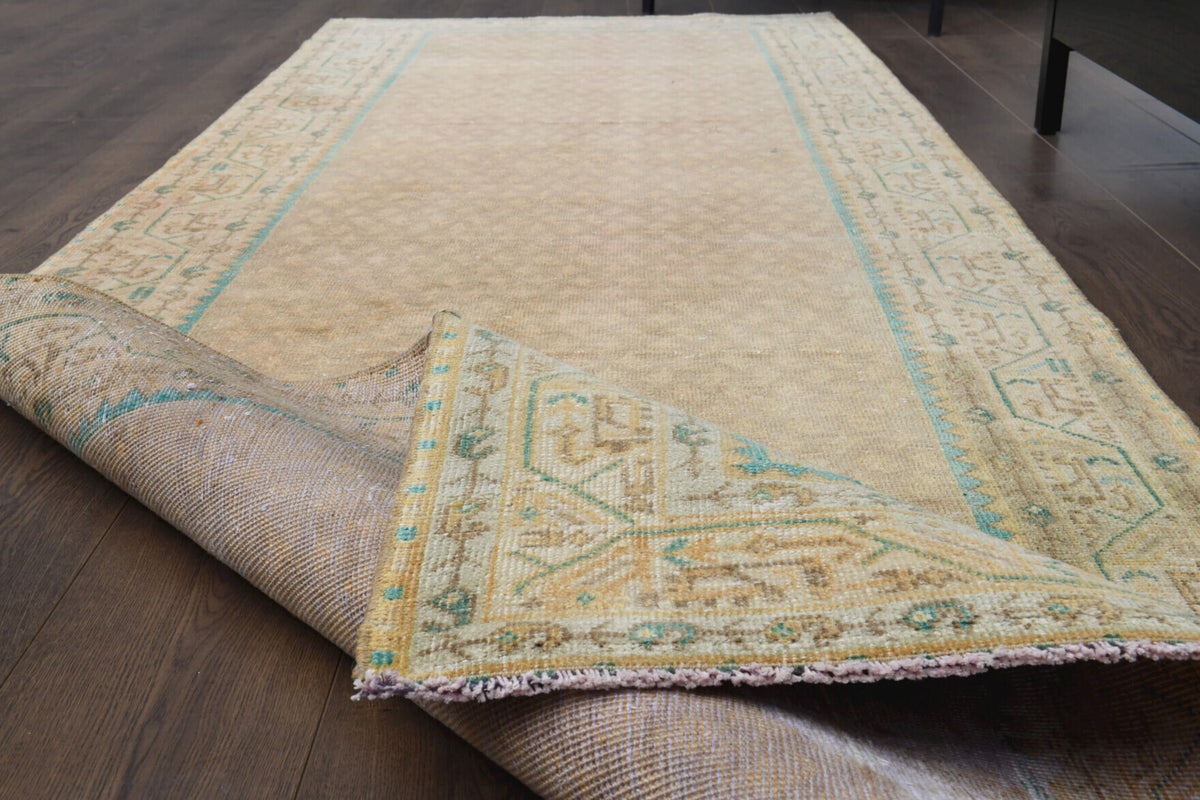 Oushak Turkish Runner Rug