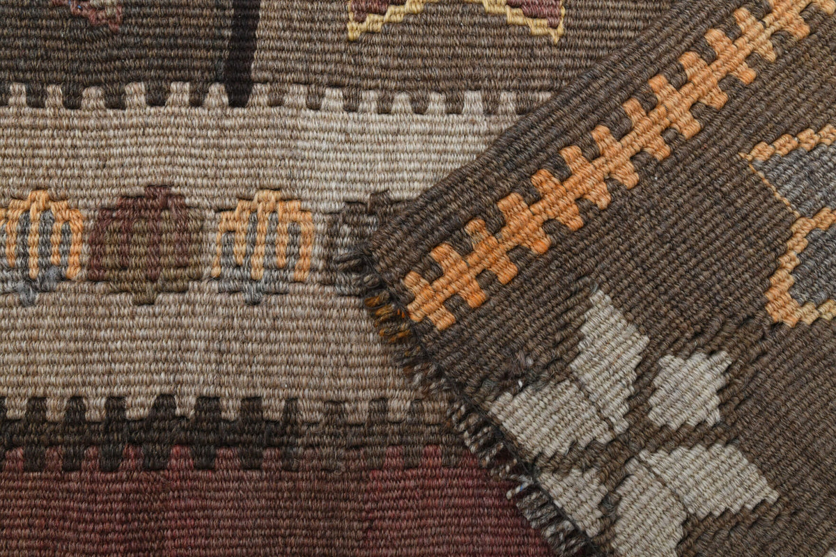 Turkish Vintage Kilim Runner Rug