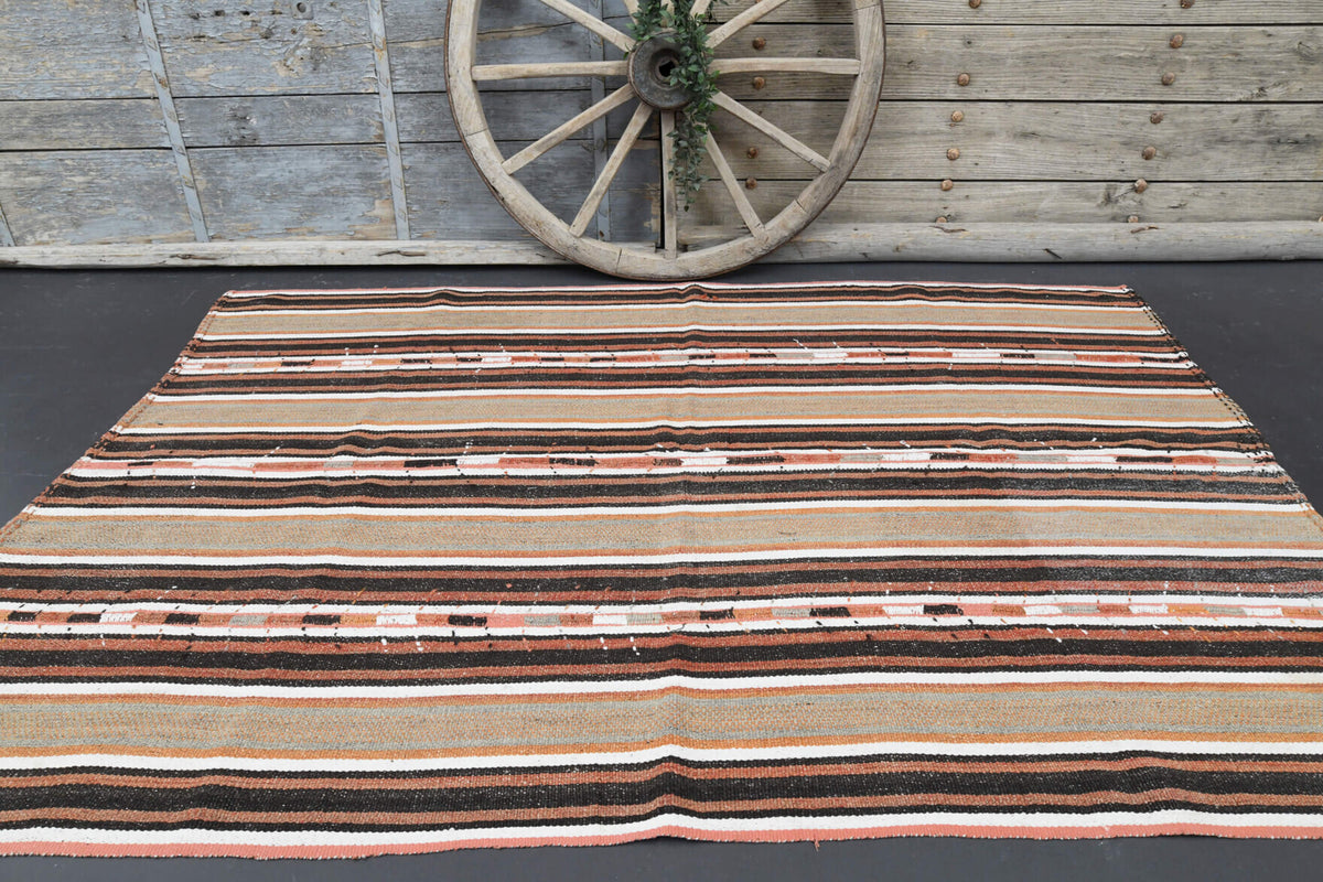 176x276 cm vintage Anatolian kilim rug – Alevban, flatweave, wool