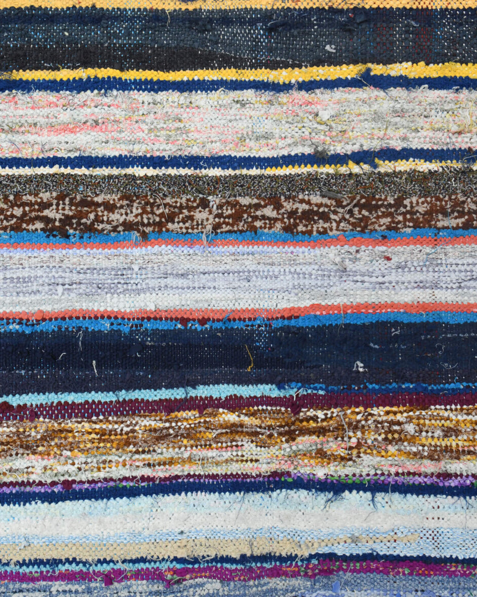 Authentic Anatolian vintage kilim rug (1960s) with oriental design – one-of-a-kind at Fame Rugs