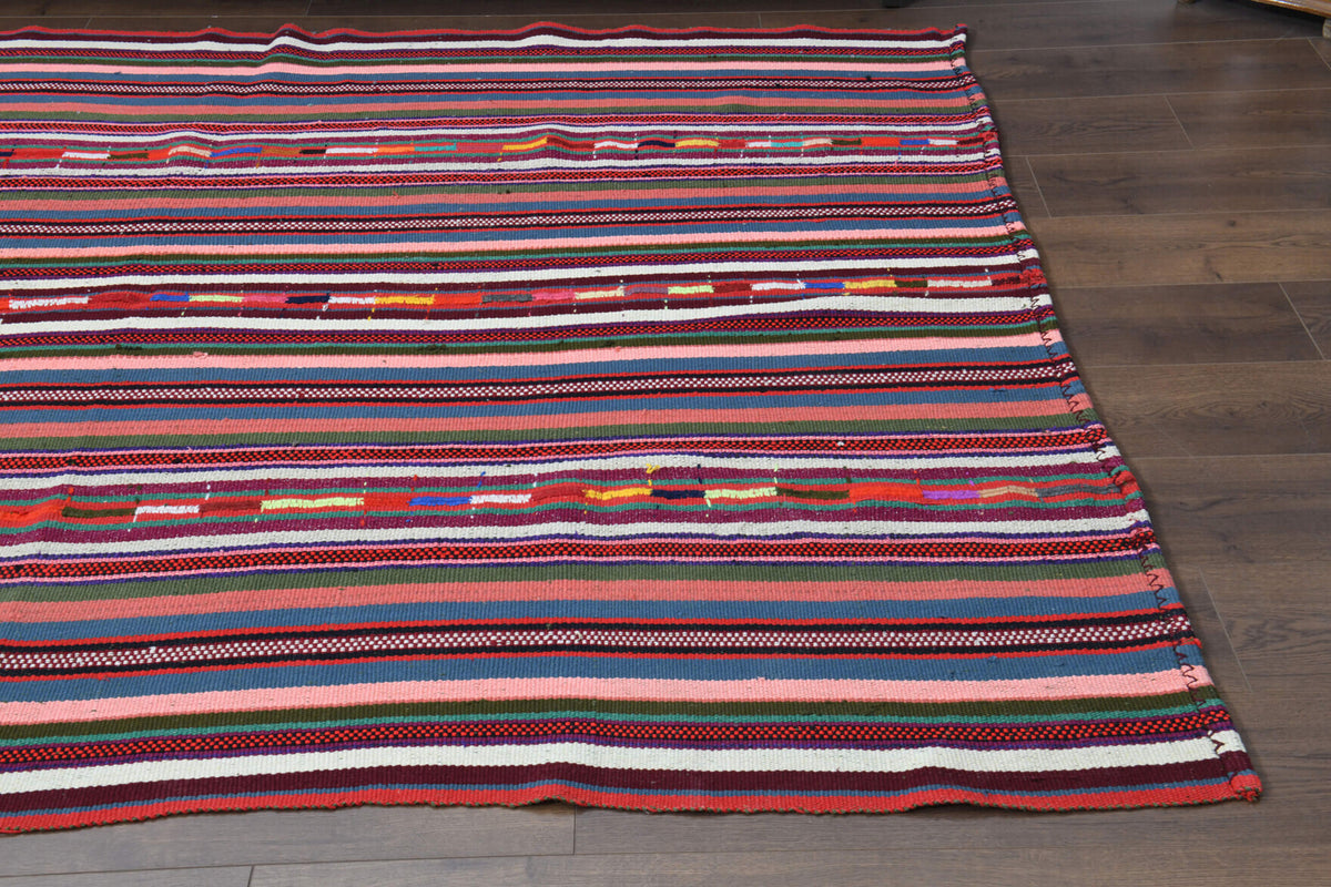 Ahupezir – vintage oriental kilim for living room or bedroom, 5'11" x 8'3" (180x252 cm)