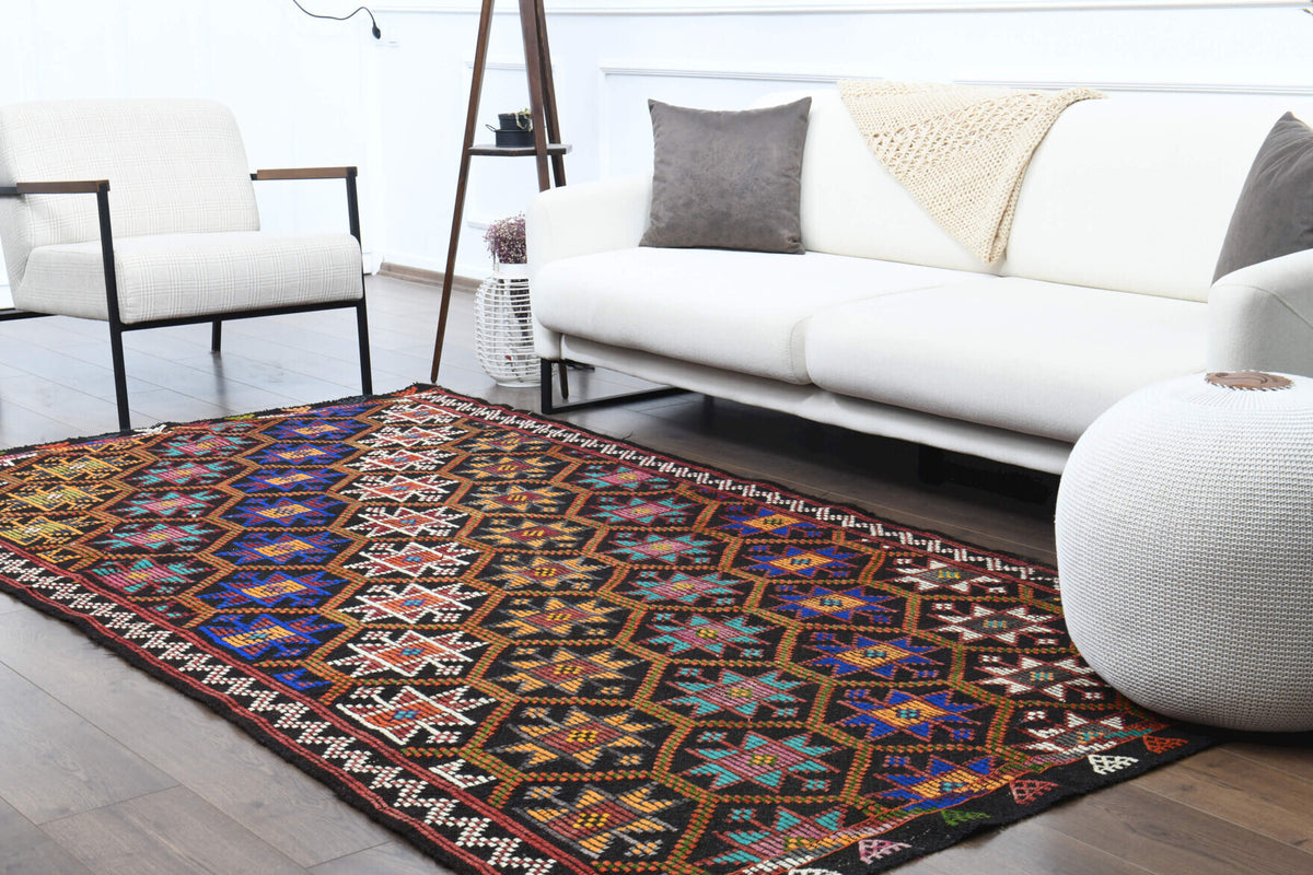 159x287 cm vintage Anatolian kilim rug – Nakstac, flatweave, wool