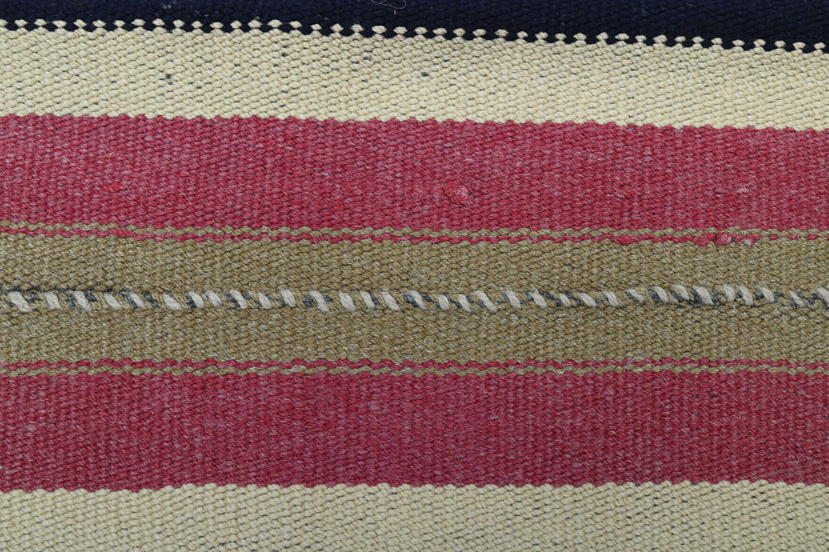 Turkish Vintage Area Kilim Rug