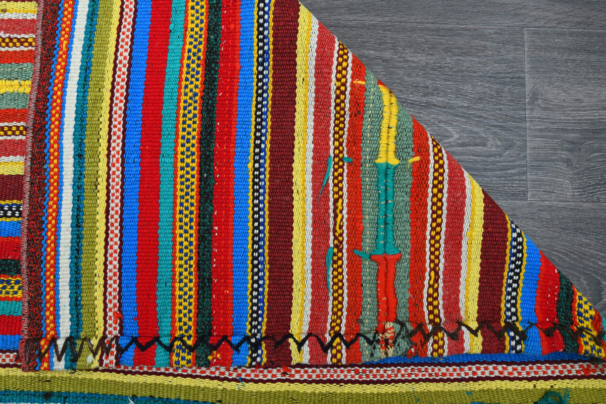 171x263 cm vintage Anatolian kilim rug – Tuwanuwa, flatweave, wool