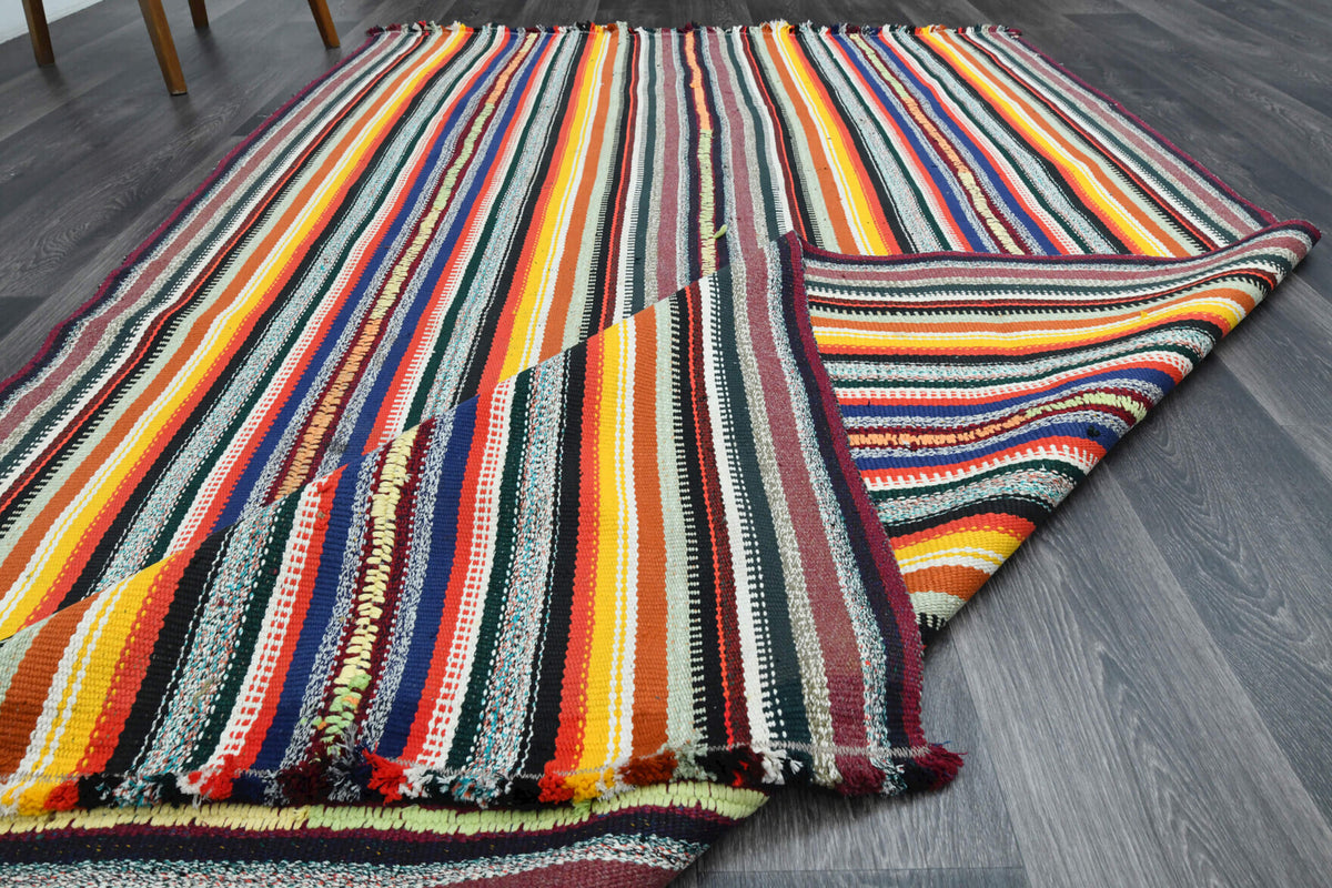 161x270 cm vintage Anatolian kilim rug – Agdistis, flatweave, wool