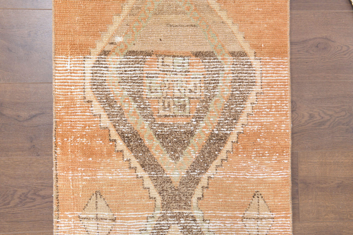 Vintage Oushak Runner Rug