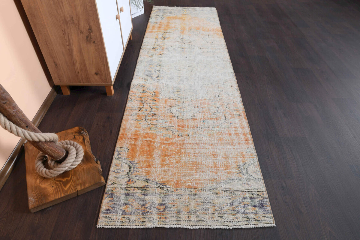 Antique Oushak Runner Rug
