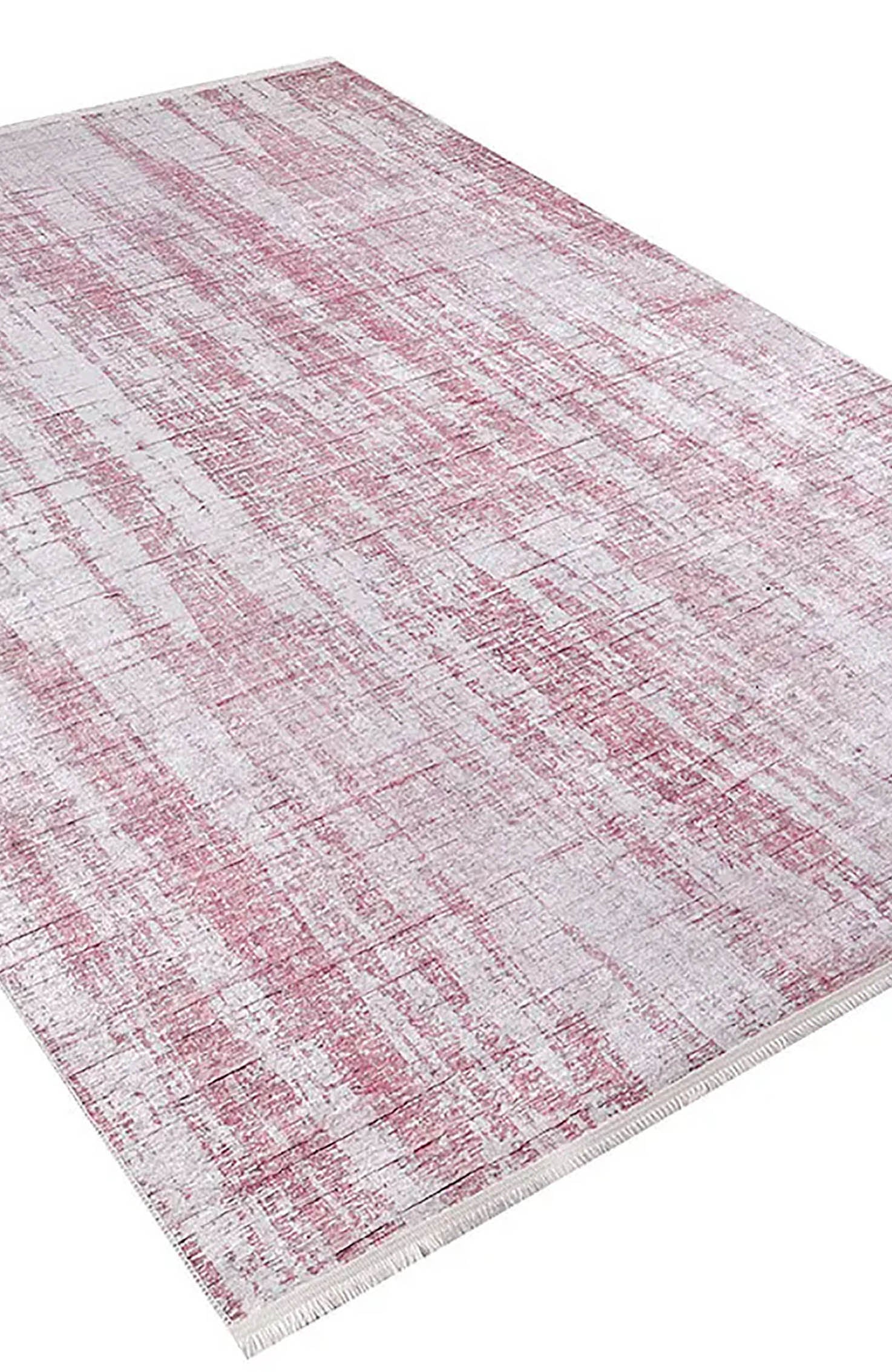 Aysu Abstract Pink Modern Rug