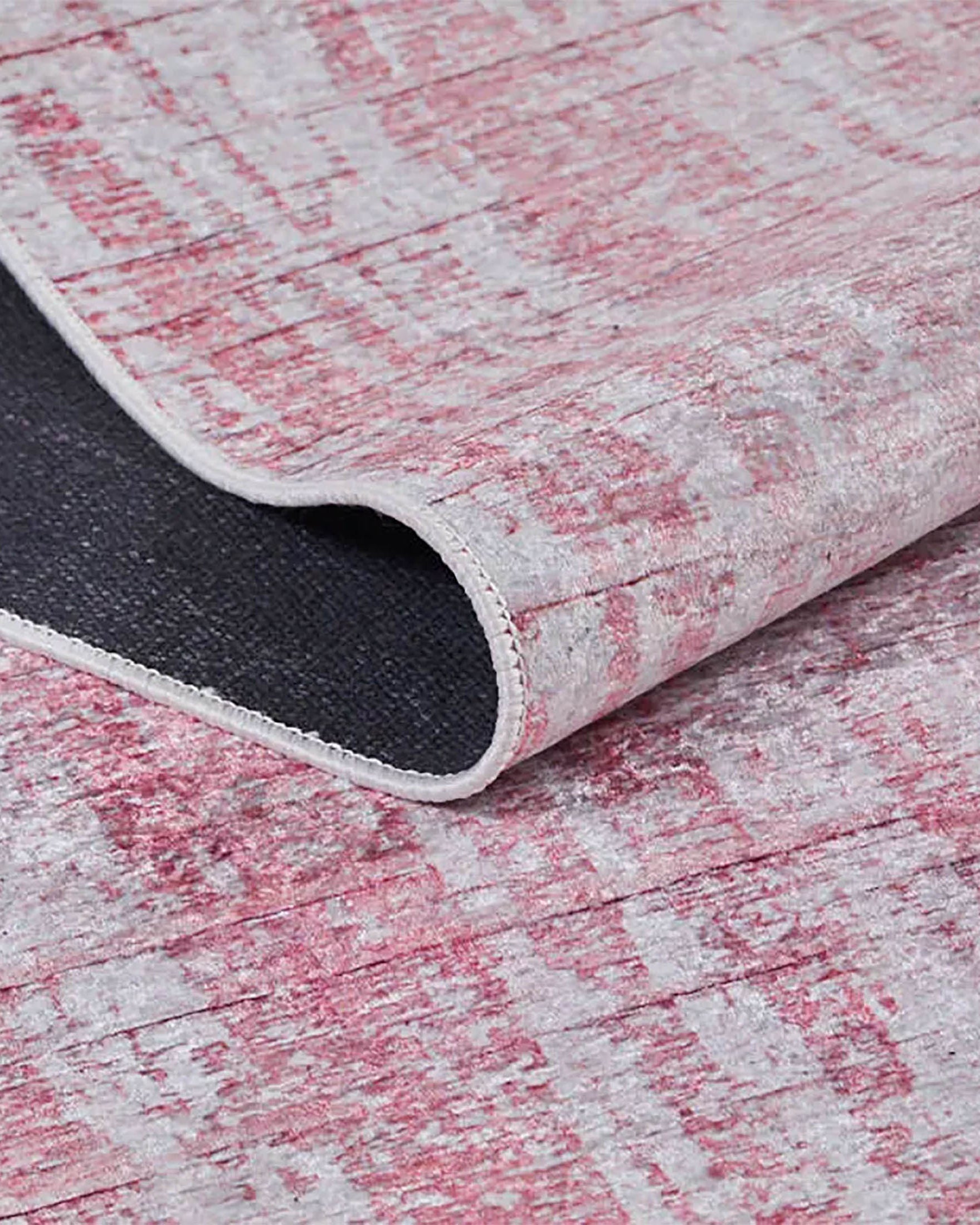 Aysu Abstract Pink Modern Rug