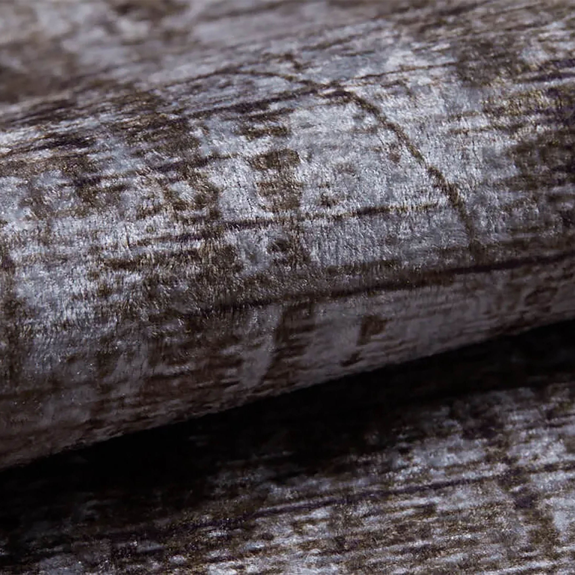 Badem Abstract Brown Modern Rug