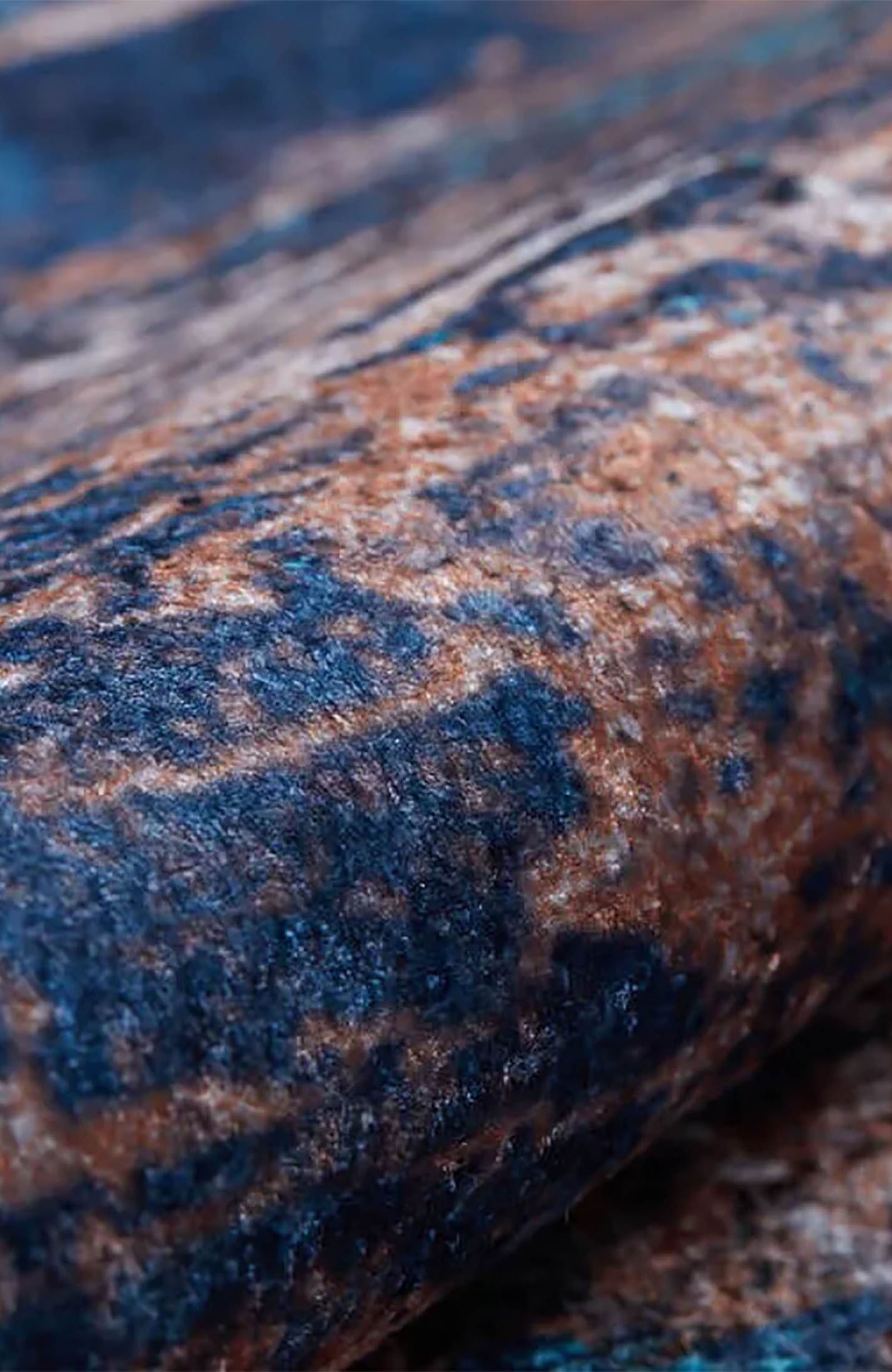 Lenora Abstract Modern Navy Blue Brown Luxury Home Rug