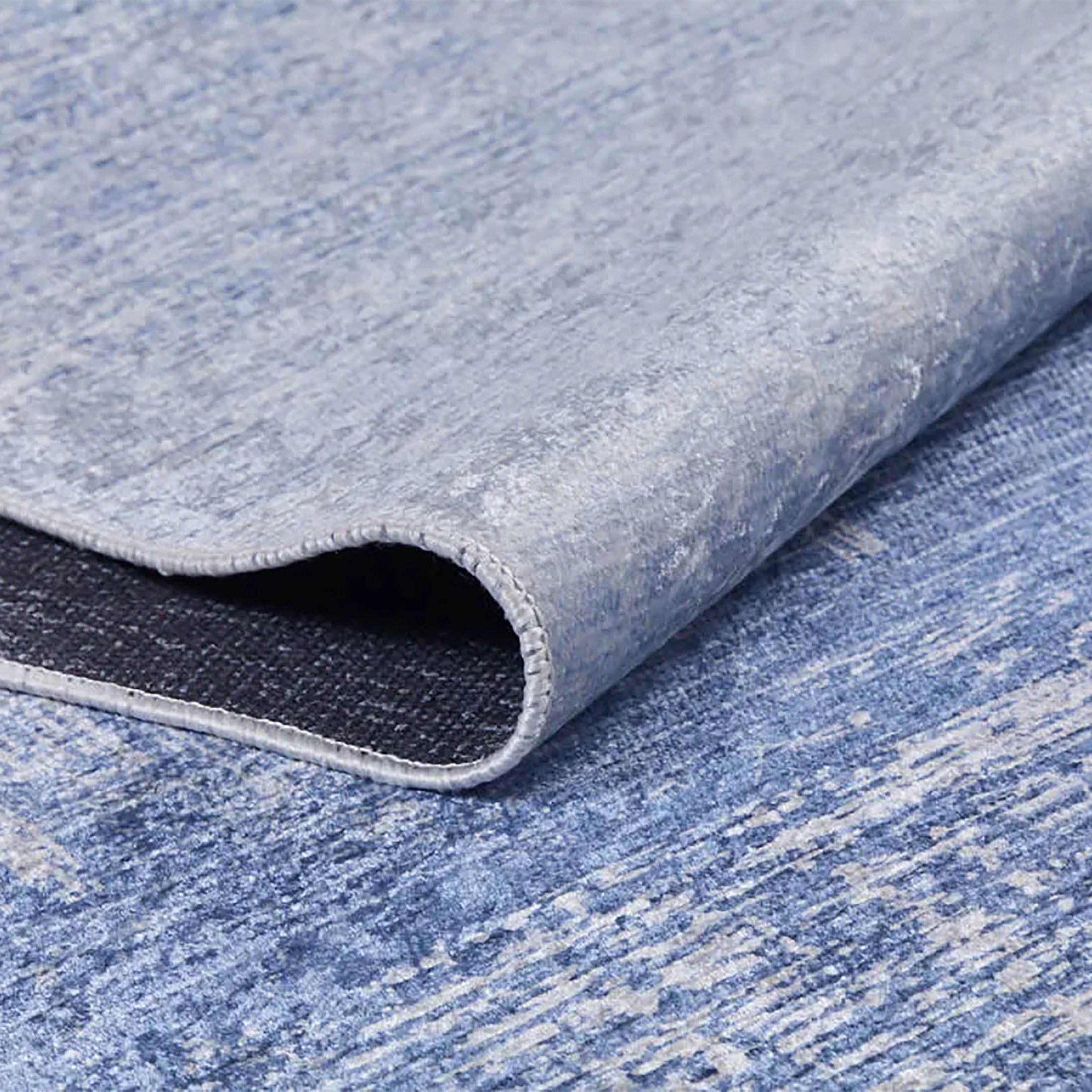 Emely Purple Abstract Boho Decor Rug