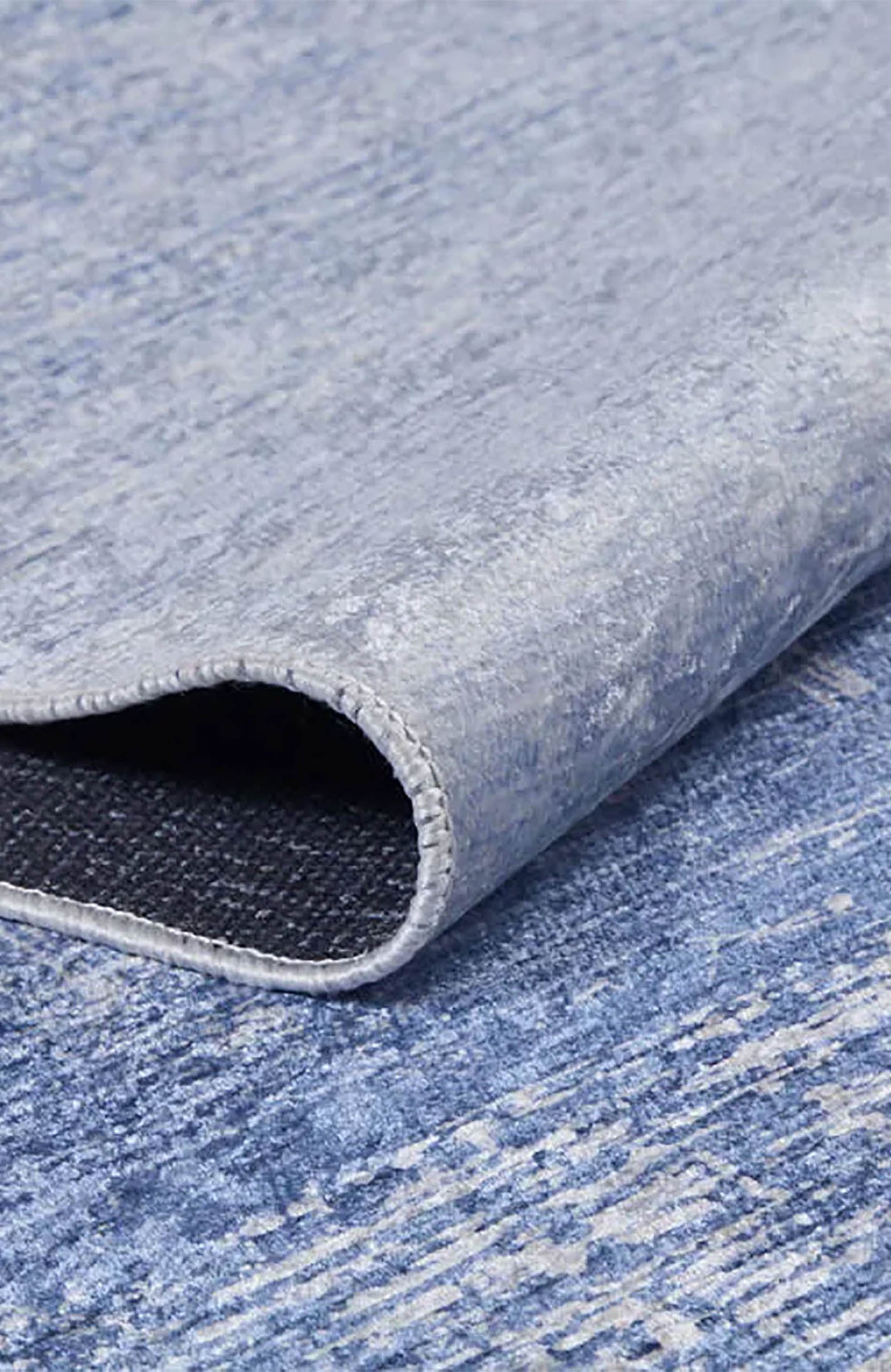 Emely Purple Abstract Boho Decor Rug