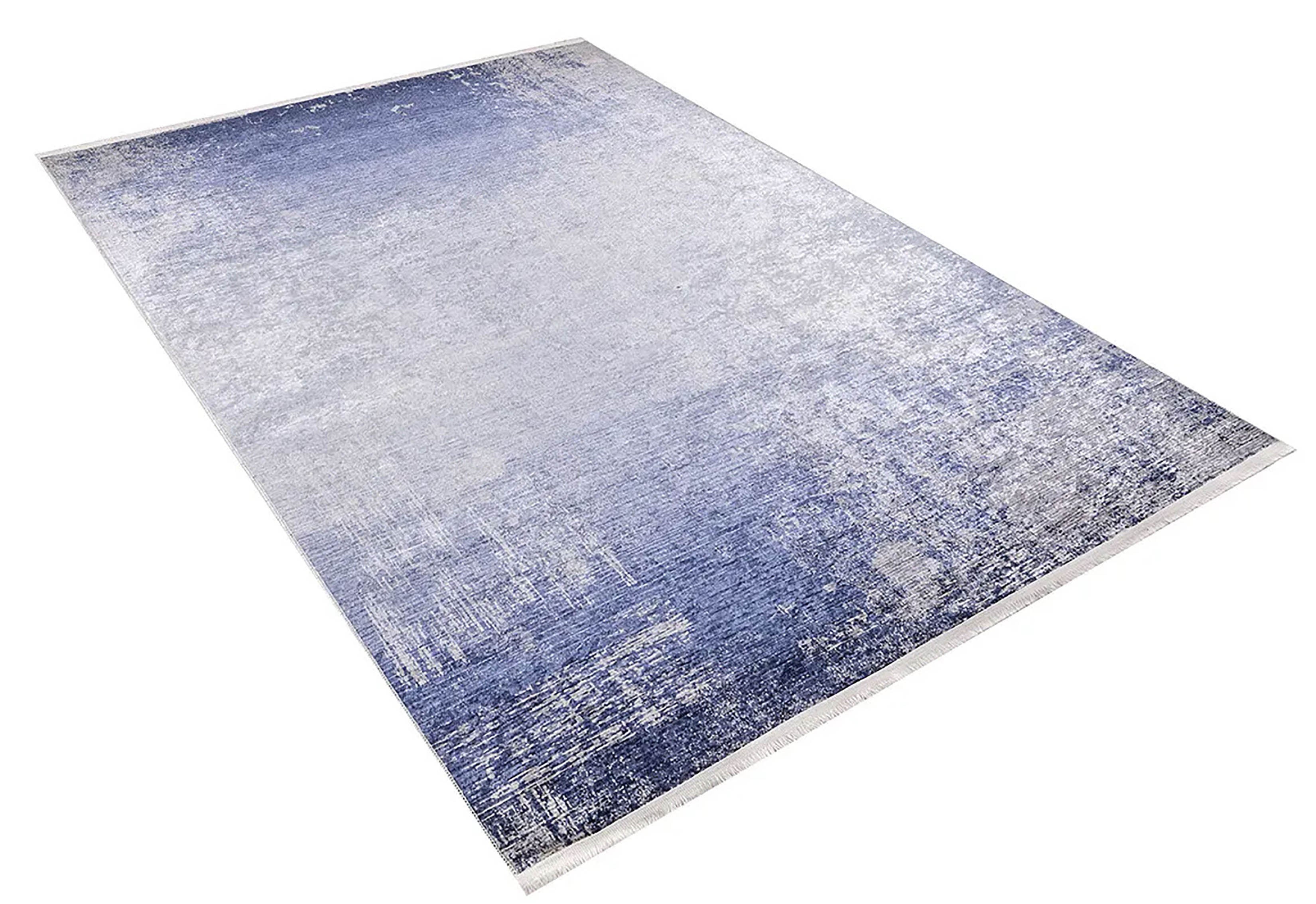 Emely Purple Abstract Boho Decor Rug