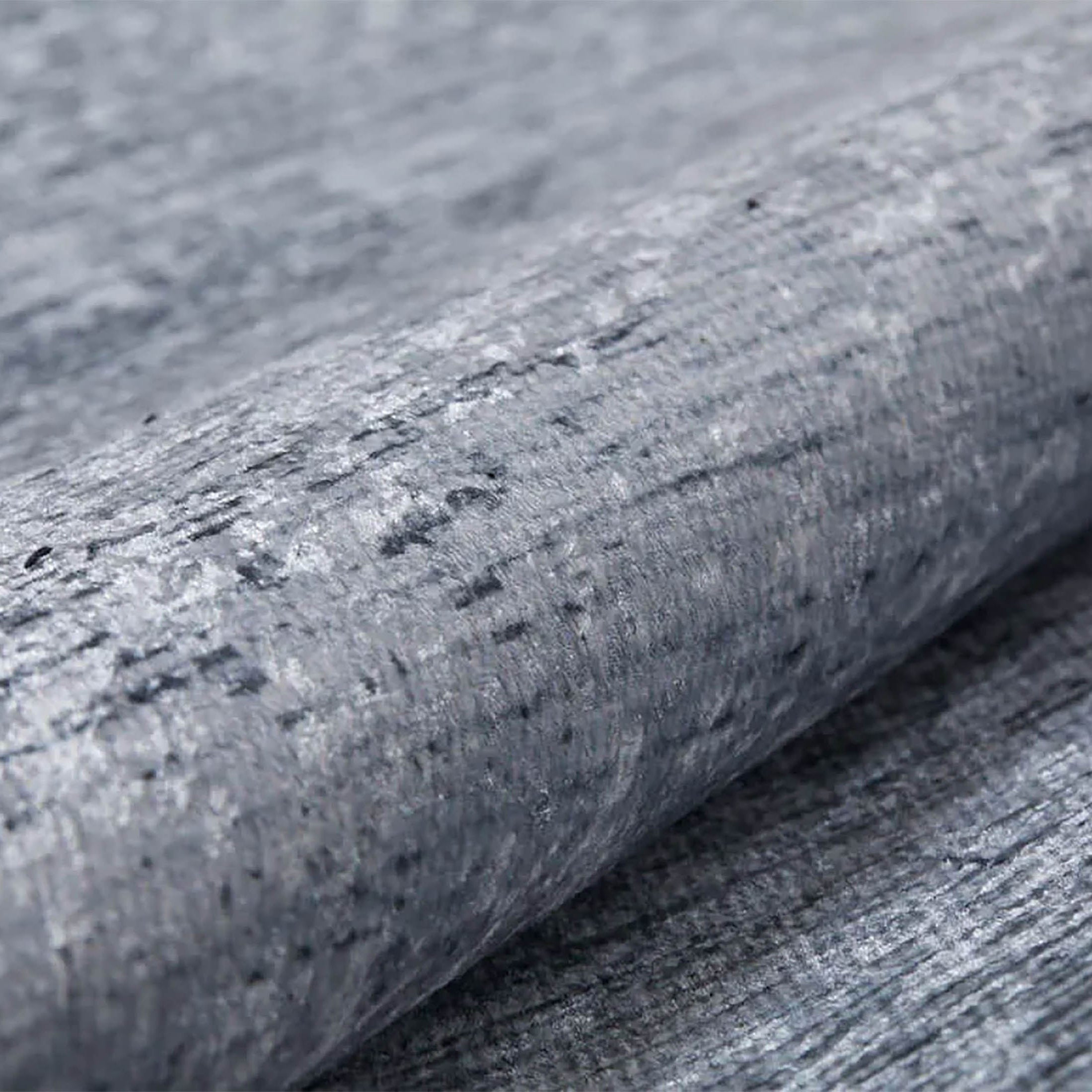 Izabella Black Abstract Boho Decor Faded Rug