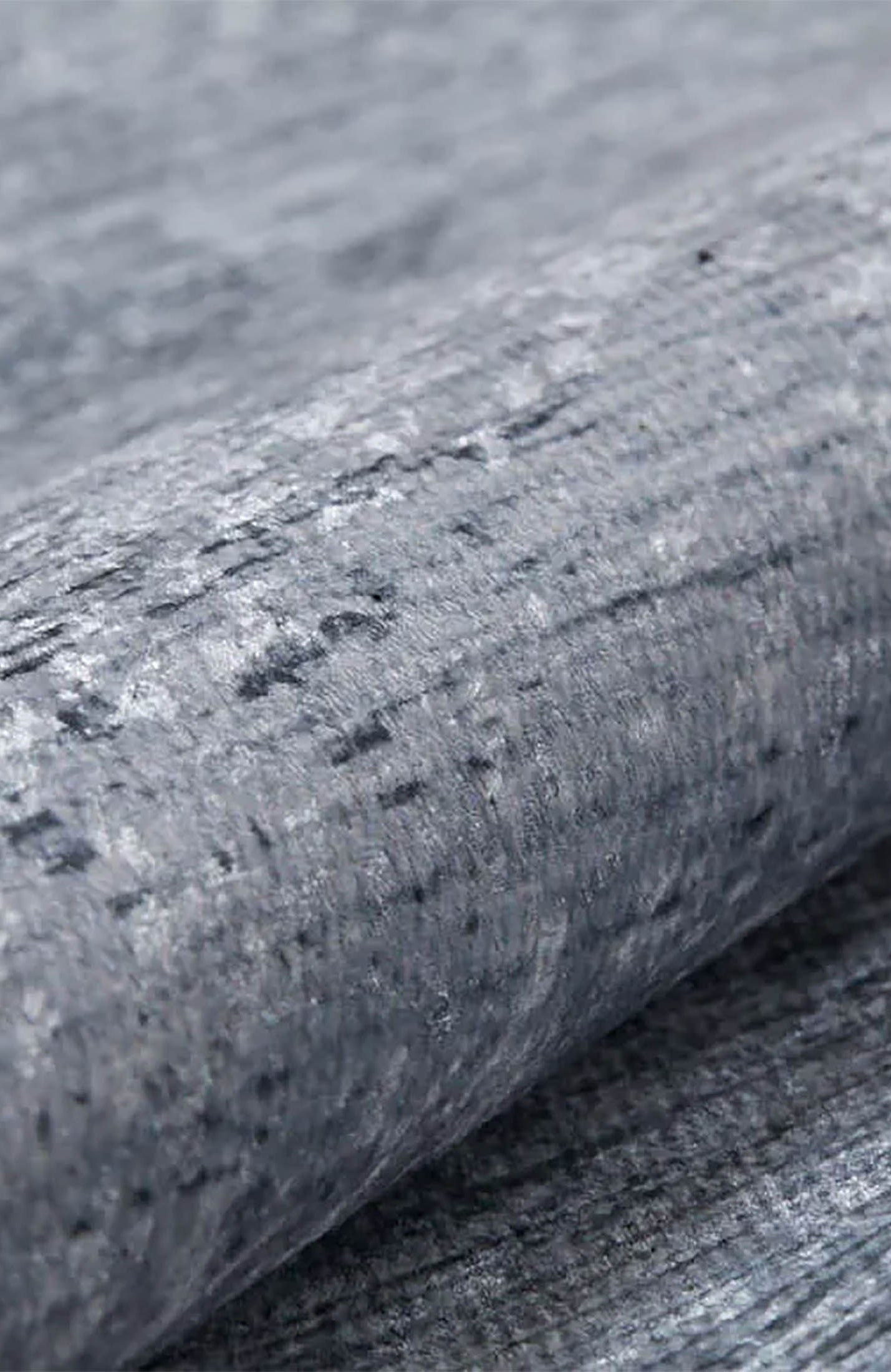 Izabella Black Abstract Boho Decor Faded Rug