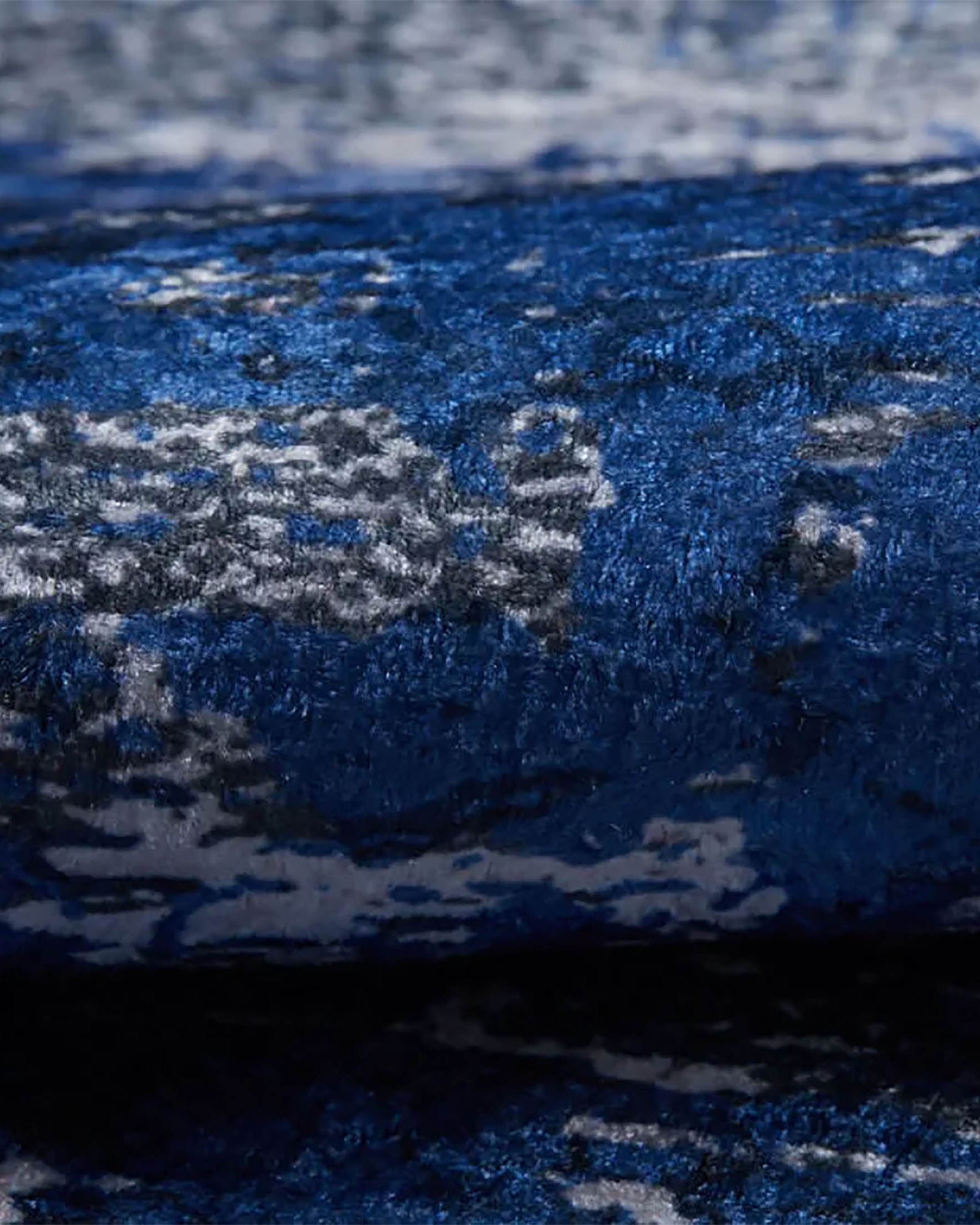 Jessica Navy Blue Gray Modern Home Deco Abstract Rug