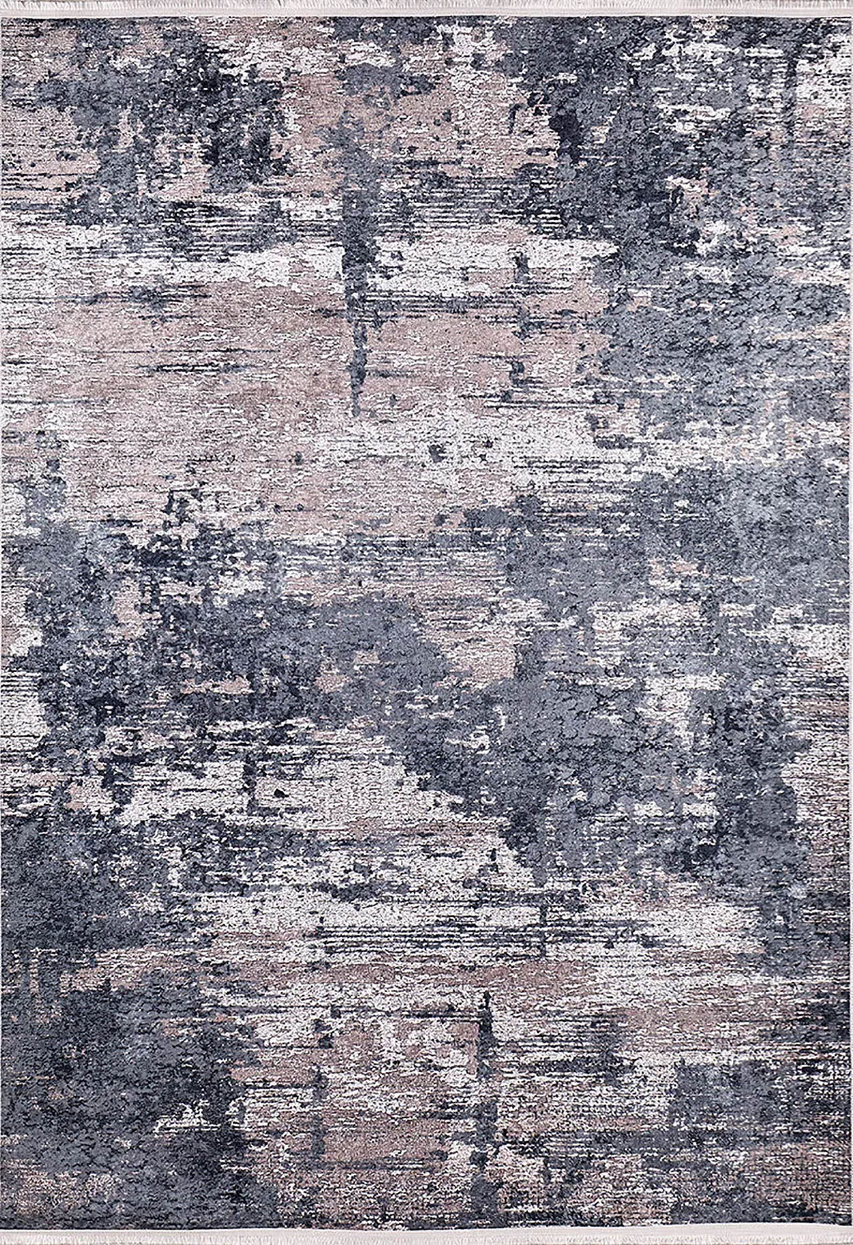 Reyna Gray Light Pink Modern Home Deco Abstract Rug