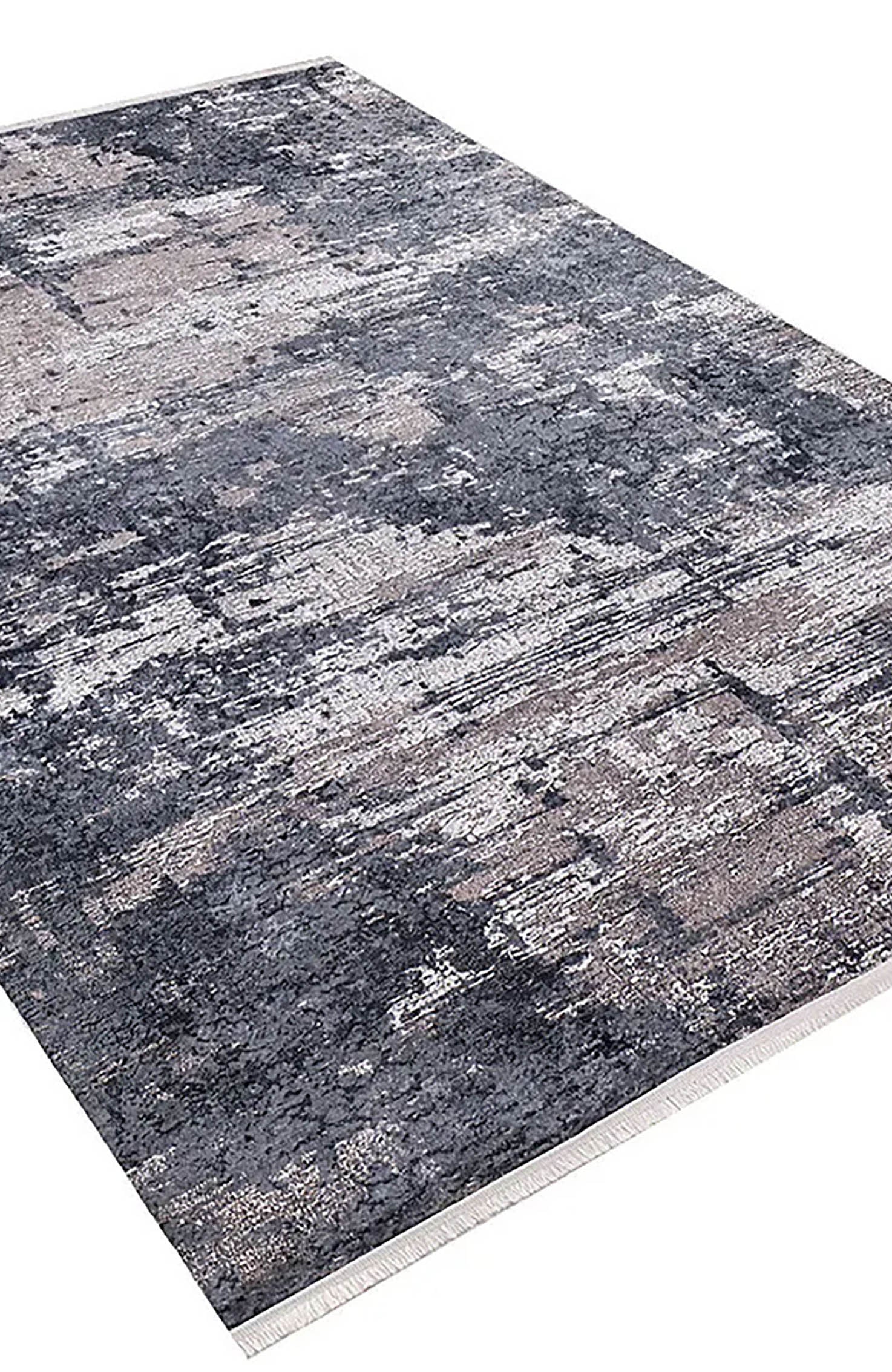 Reyna Gray Light Pink Modern Home Deco Abstract Rug