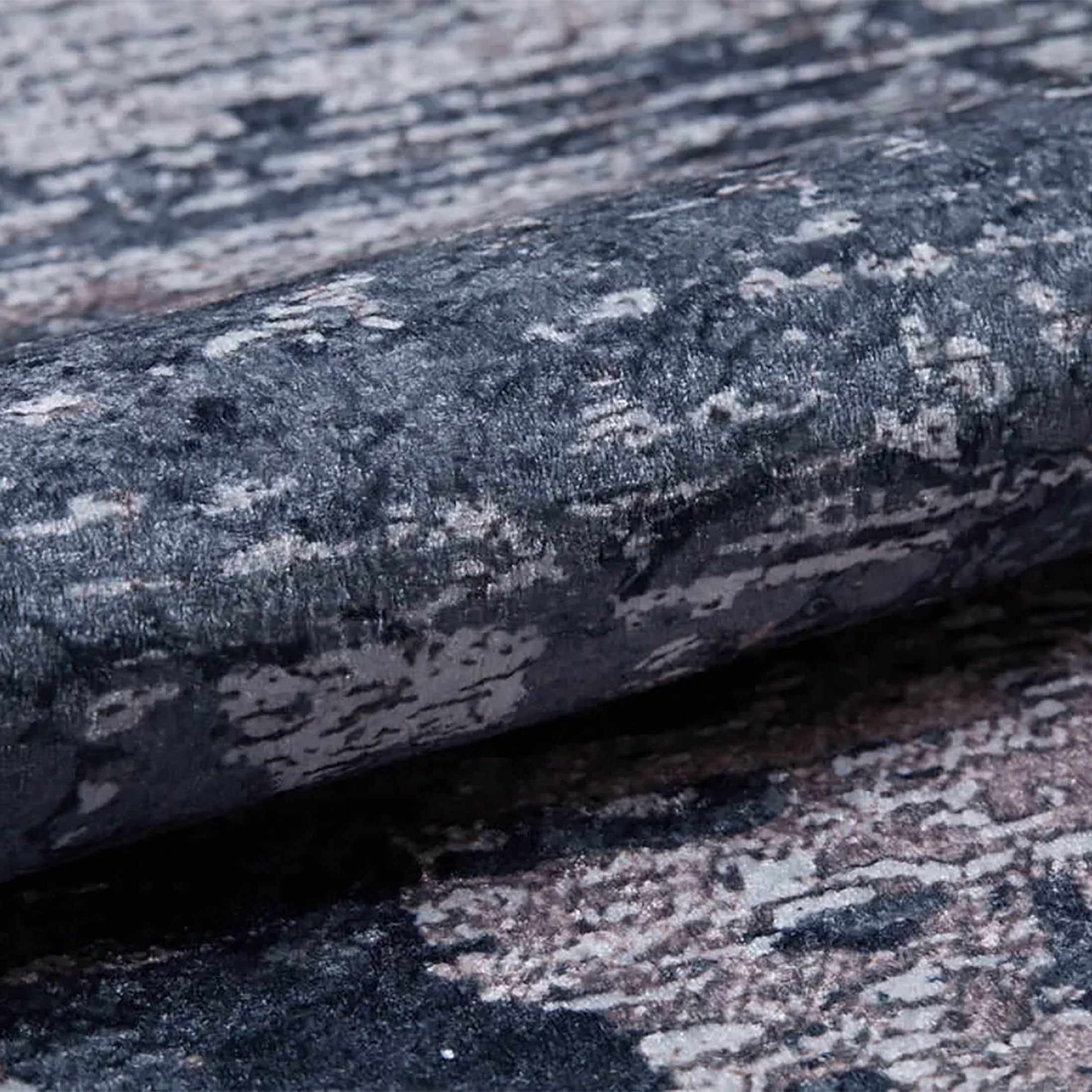 Reyna Gray Light Pink Modern Home Deco Abstract Rug