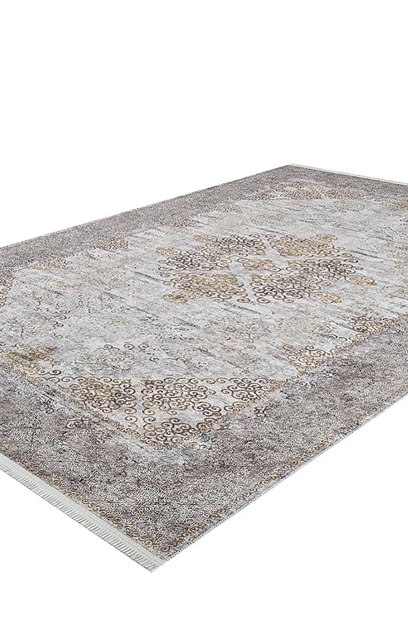 Emilia Turkish Floral Vintage Medallion Geometric Rug
