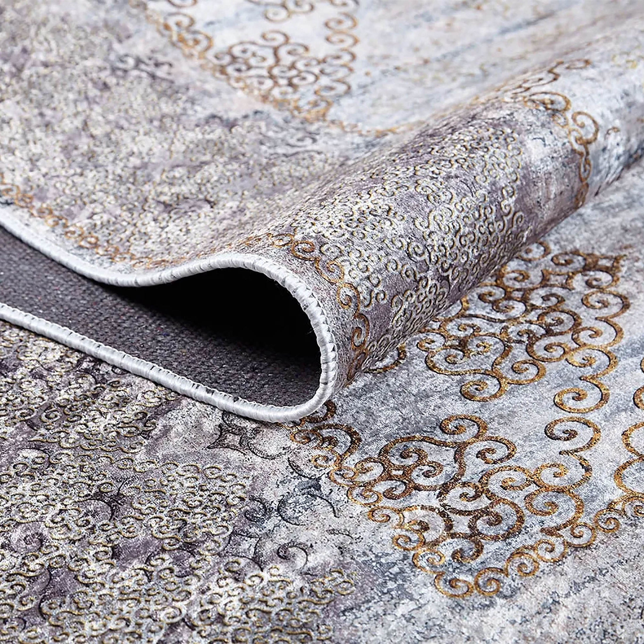 Emilia Turkish Floral Vintage Medallion Geometric Rug